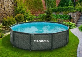 Marimex | Bazén Marimex Florida 3,66x0,99 m - motív RATAN s pieskovou filtráciou | 19900076