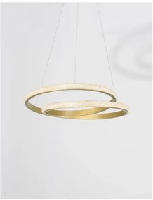 LED luster Grania 55 zlaté