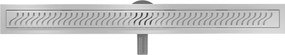 Mexen Flat 360 ° M09 rotačný lineárny odtok 80 cm chróm - 1028080-40