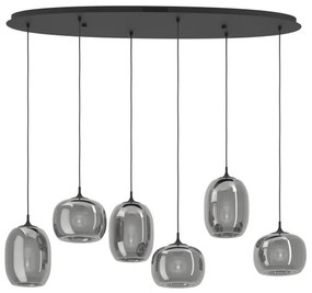 Eglo 390415 - LED Stmievateľný luster na lanku LARVA 6xLED/3,7W/230V 2700-6500K+DO