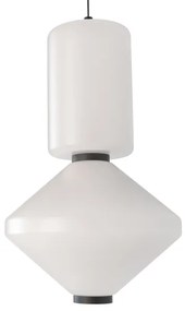 MAXLIGHT P0467 - LED Luster na lanku AKIKO LED/16W/230V pr. 20 cm biela