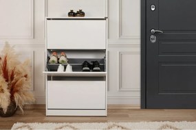 Skrinka na topánky Sven White II, L