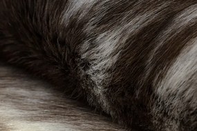 Koberec RENIFER POK003 PREMIUM hnedý / biely