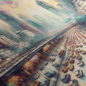 Obraz - Život veľkomesta (70x50 cm)