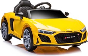 LEAN CARS Elektrické autíčko Audi R8 Lift A300 žlté
