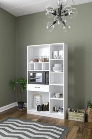 Multifunkčná skriňa ARIANA, biela