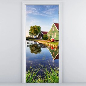 Fototapeta na dvere - Holandské mlyny (95x205cm)