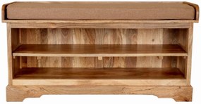 furniture-nabytek.cz - Botník z masívu 120x60x40 z dreva mango