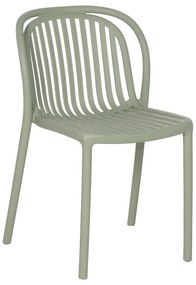 Zelená plastová jedálenská stolička Alia – Ixia