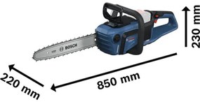 Aku reťazová píla BOSCH Professional GKE 18-40 bez aku a nabíjačky
