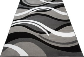TA Koberec T966A GRAY CHEAP PP CRM Sivý Obdĺžnikový Rozmer: 140x200 cm