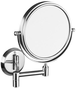 Sapho Sapho, Závesné kozmetické zrkadlo, priemer 140mm, obojstranné, chróm, XP012CH