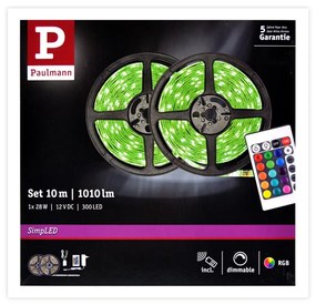 Paulmann 78980 - LED RGB/28W Stmievateľný pásik SIMPLED 10m 230V + DO