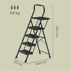 Skladacie oceľové schodíky GSLB35204BZ01