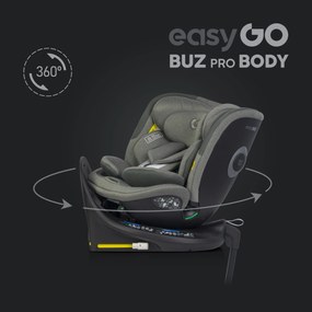 Súprava autosedačky EasyGo Buz Xtd Pro a Buz Pro Body 2 v 1 Greener