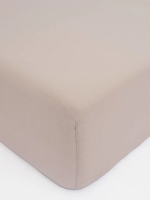 Jersey plachta Classic 140 x 200 cm – cappuccino