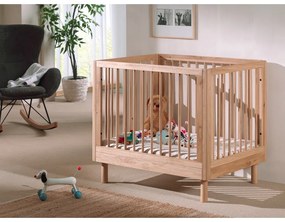 Detská ohrádka z dubového dreva v prírodnej farbe 95x75 cm Forrest – Vipack