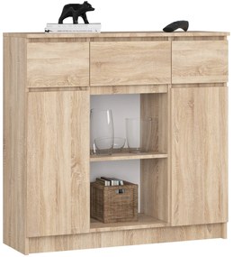 Komoda Baros 100 cm dub - výber z 2 prevedení