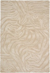 Béžový ručne tkaný koberec s prímesou vlny 160x230 cm Tribet – Kave Home