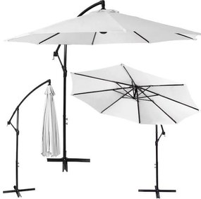 Záhradný slnečník 300 cm SPRINGOS GU0027 – sivý