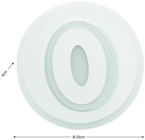 Brilagi - LED nástenné svietidlo MODERN MINI LED/26W/230V 3000/4000/6000K