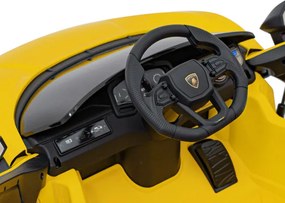 Elektrické autíčko Lamborghini Revuelto žlté