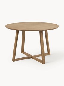 Okrúhly stôl z brezového dreva Malika, Ø 120 cm