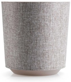PLASTOVÝ KVETINÁČ ALOE TX 19,5X20 CM BÉŽOVÁ