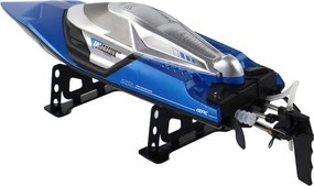LEAN Toys Motorový čln R/C 2.4G svetlá 30 km/h modrý