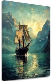 Obraz na plátne Plachetnica - Romantická Dekorácia