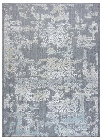 Koberec SOLE D3812 Ornament - ploské tkanie sivý / béžový