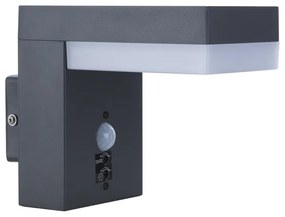Globo 34186WS - LED Vonkajšie svietidlo so senzorom OSKARI LED/9,5W/230V IP44