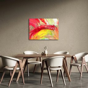 Obraz abstrakcie - maľba (70x50 cm)