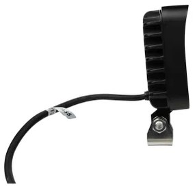 LED Bodové svietidlo pre automobil BLACK LED/36W/10-30V IP69 5700K hranatý