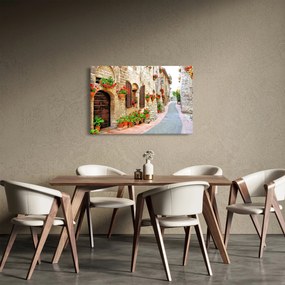 Obraz - Malebná Talianska ulička (90x60 cm)