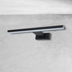 LED Kúpeľňové nástenné svietidlo SHINE LED/7W/230V 30 cm IP44 čierna