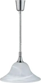 Luster Viola, biele sklo%