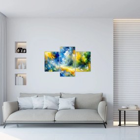 Obraz - Abstraktný slnečný deň (90x60 cm)