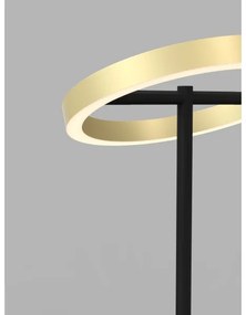 Wofi 8016-104 - LED Dotyková stmievateľná lampa BREST LED/10,5W/230V čierna/zlatá