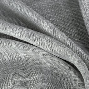ZÁVES NA KRÚŽKOCH LIREN 140X250 CM STRIEBORNÁ