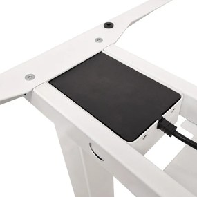 Elektrický PC stolík Natura 120 (dub + biela). Akcia -21%. Vlastná spoľahlivá doprava až k Vám domov. 1124887
