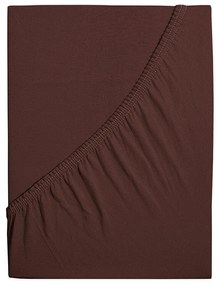 4Home jersey prestieradlo Ideál tmavohnedá, 200 x 200 cm