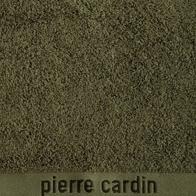 BAVLNENÝ UTERÁK PIERRE CARDIN EVI 50X90 CM TMAVOOLIVOVÁ