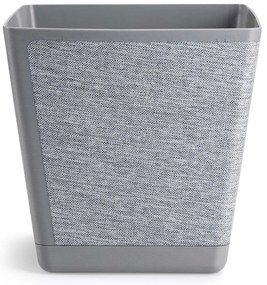 PLASTOVÝ KVETINÁČ PILEA TX 24X24 CM SIVÁ