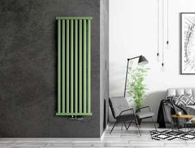 Regnis Kalipso MIR, vykurovacie teleso 500x1000mm so stredovým pripojením 50mm, 531W, čierna matná, KALIPSOMIR/1000/500/D5/BLACK