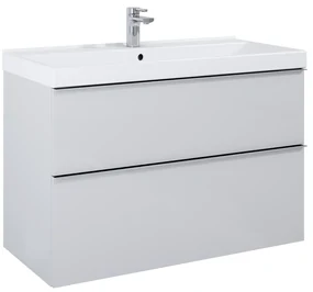 Elita Look, umývadlová skrinka 100x45x64 cm 2S PDW, šedá matná, ELT-167599