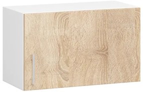 Horná kuchynská skrinka LIMA W60OK biela / dub sonoma