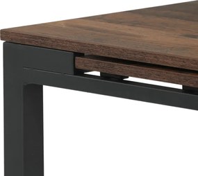 Jedálenský rozkladací stôl GDT-206 OLW2 staré drevo