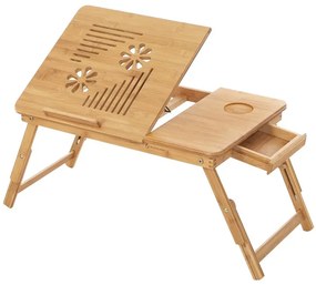 Bambusový stojan na laptop LLD002