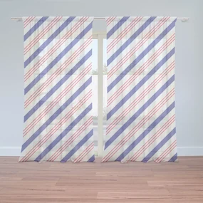 Sablio Záclony Psík s kosťou: 2ks 150x250cm